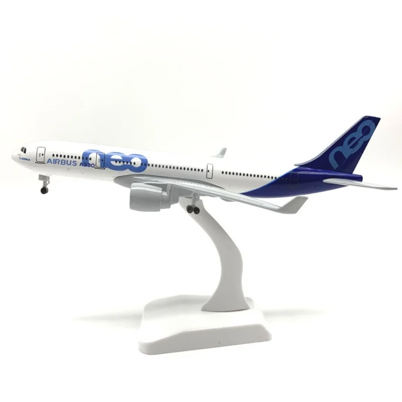 20cm neo protótipo a330 airbus 330 modelo de aeronave aérea liga de metal brinquedos com trem de pouso presente das crianças