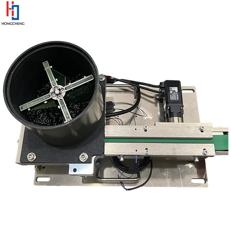 

Small Centrifugal Feeder with Sound Enclosure for O-Ring Sorting 1-Year Warranty