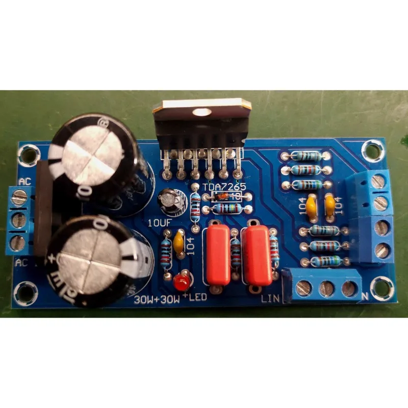 New version TDA7265 amplifier board dual channel pure rear stage