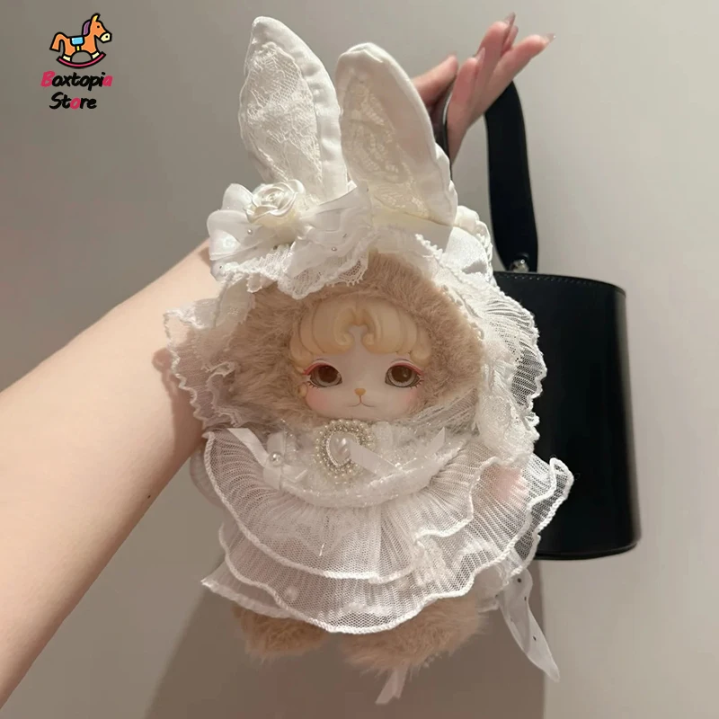 

Новая оригинальная серия Mijuan Fluffy Sweet Dream: плюшевая кукла-брелок в виде виниловой фигурки, украшение для сумки, подарок для девочек, игрушки в стиле каваи.