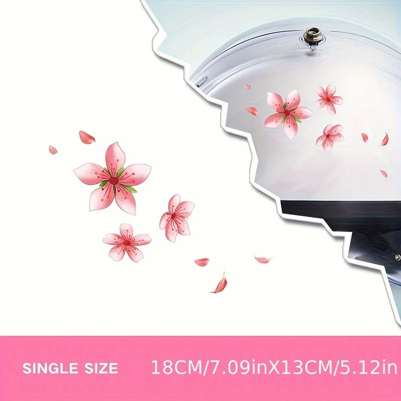 

Светоотражающая наклейка на автомобиль Сакура — затемняющая и водонепроницаемая наклейка с рисунком мультфильма для автомобилей, мотоциклов и электромобилей