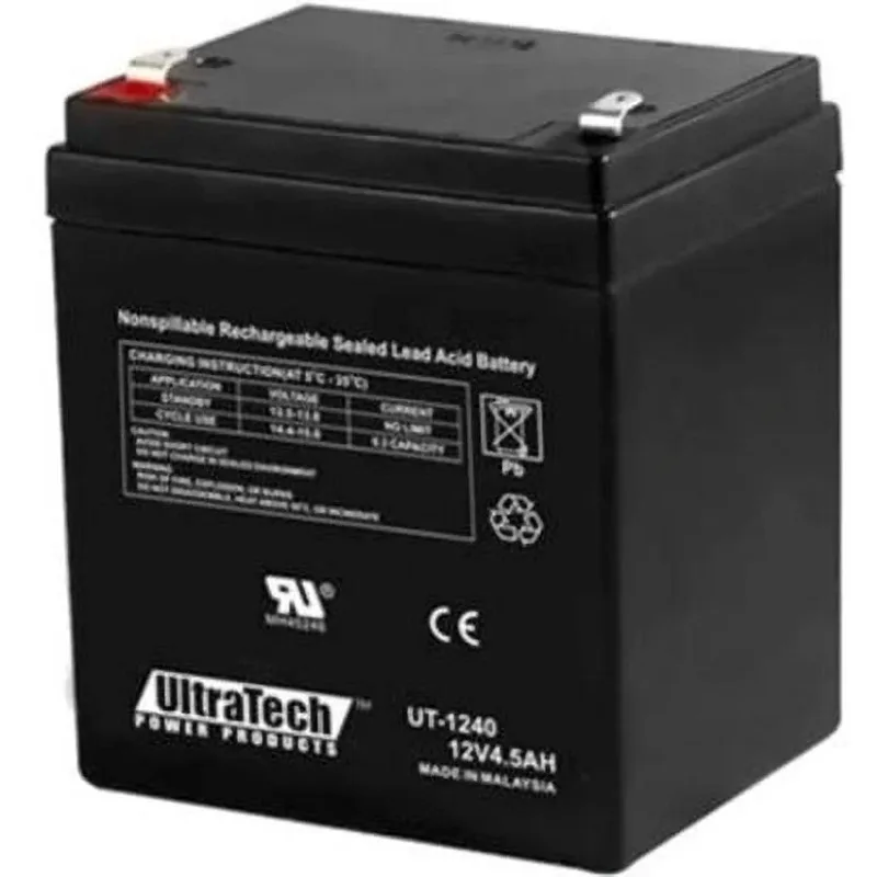 

Аккумулятор Sla Ultratech 1240, 12 В, 4,5 Ач