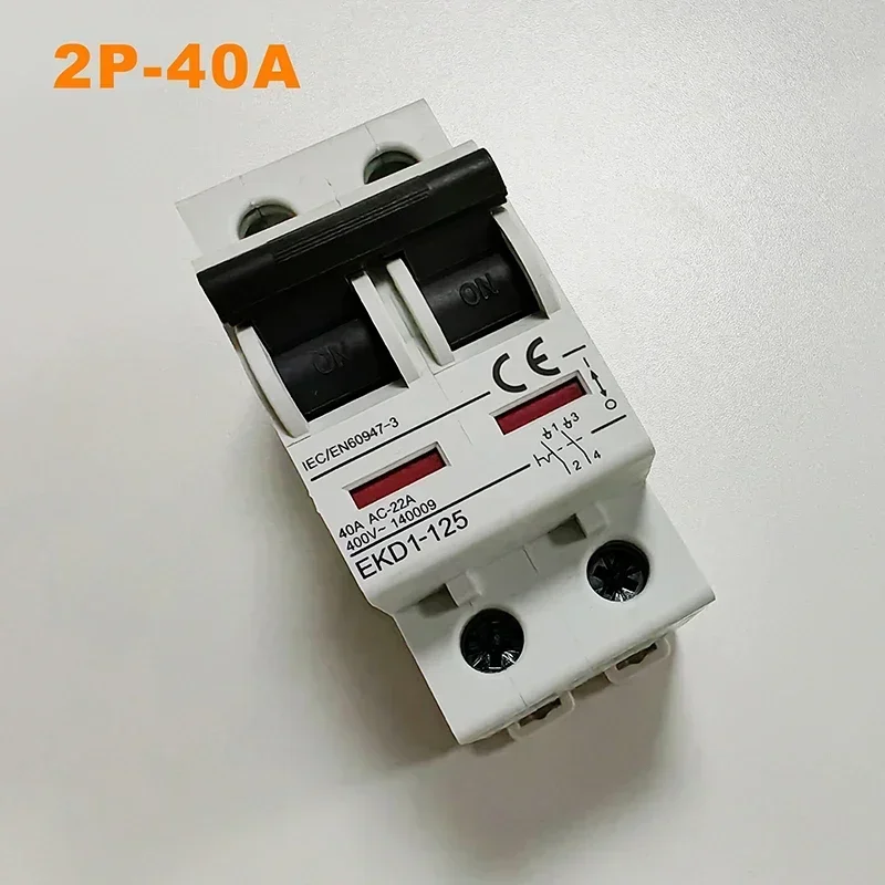 Feyree interruptor de isolamento de energia 2p 4p 20a 40a 50a 60a 1p para type1 type2 ev estação de carregamento interruptor isolador ev wallbox