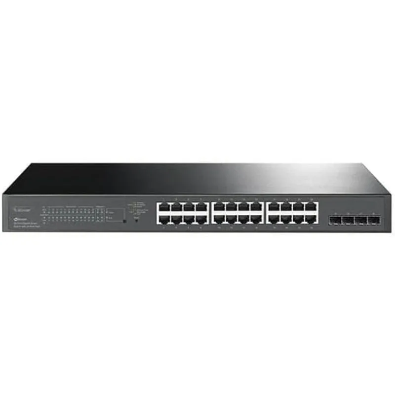 TL-SG2428P - JetStream 28-Port Gigabit Smart Switch with 24-Port PoE+ - Limited Lifetime Protection