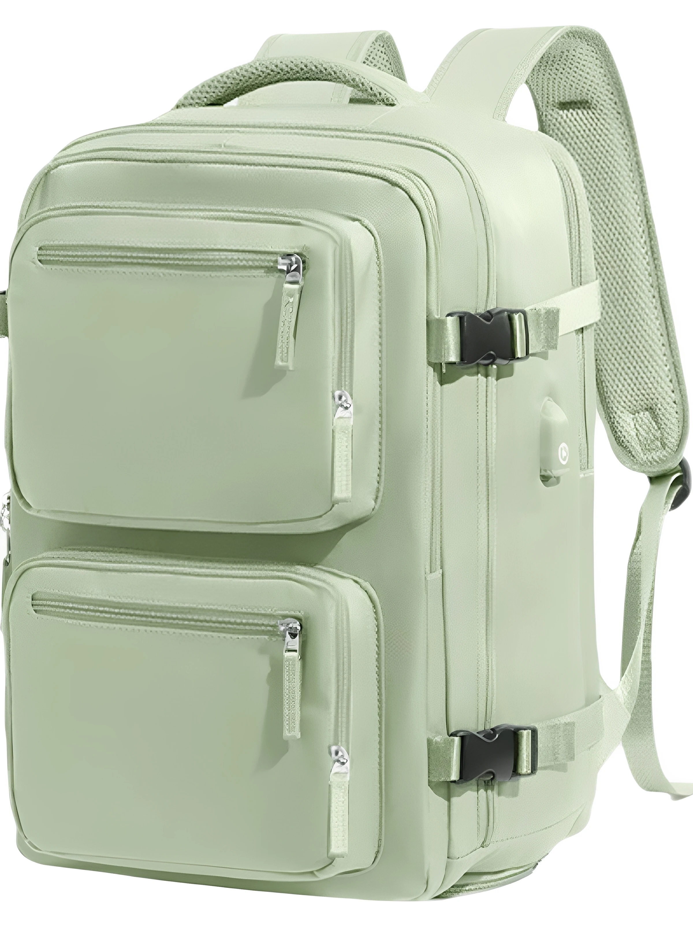 minimalist-unisex-large-capacity-business-computer-backpack-multi-functional-luggage-travel-short-trip-bag-casual-canvas-shou