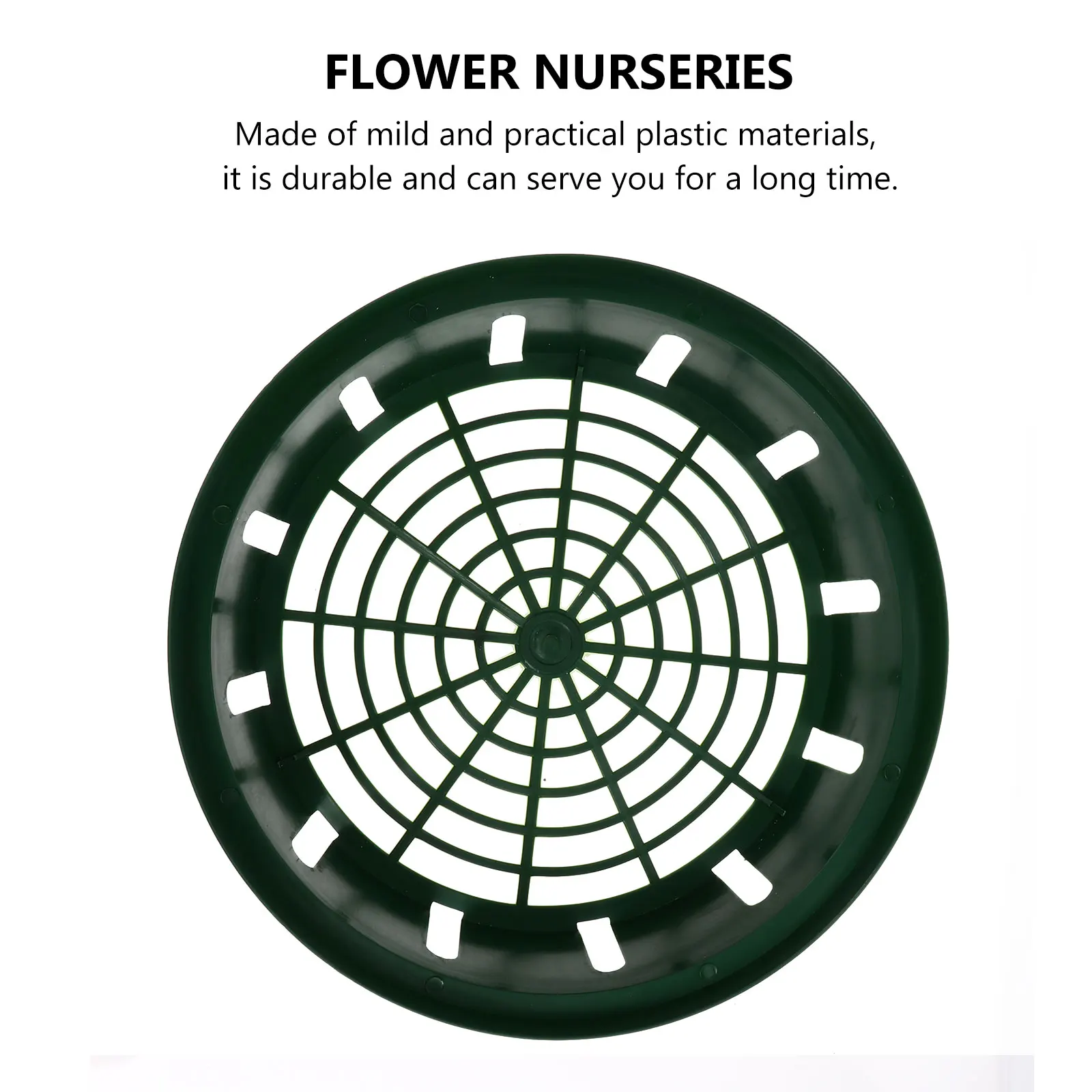 

5pcs Automatic Self Watering Plant Pots Durable Hydroponic Baskets Net Cups for Nursery Soilless Culture Promoting Root Growth
