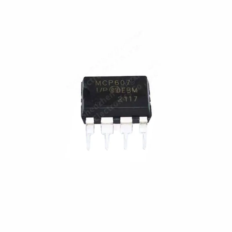 5pcs  MCP607-I in-line DIP-8 operational amplifier chip