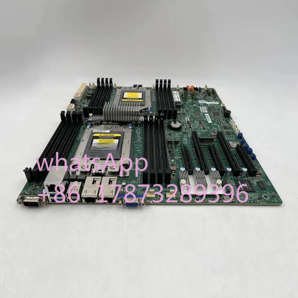 New For Supermicro Motherboard For EPYC 7001/7002 Series Processors Internal NVMe Ports (PCI-E 3.0 x4) H11DSi-NT