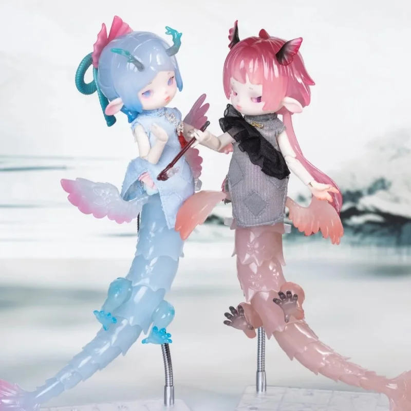 

Оригинальная коробка сокровища Penny's Yinglong встречает серия Dragon Dream, кукла Bjd, глухая коробка, милый подвижный орнамент ручной работы, загадочная коробка