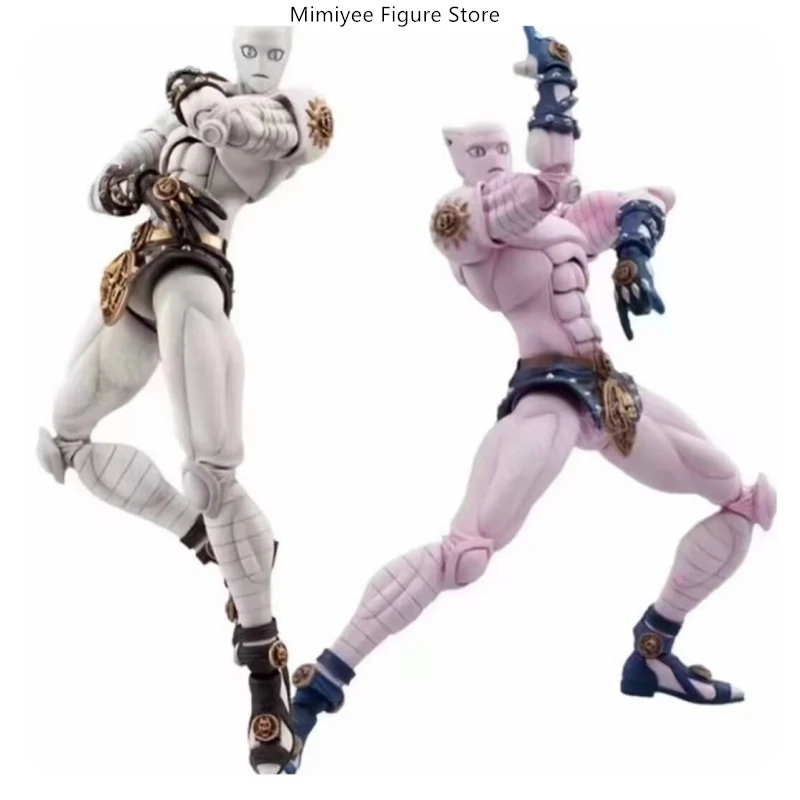 

JoJo's Bizarre Adventure Killer Queen Pink/White 16cm Super Action Statue Model Anime Figure Desktop Decoration Gift