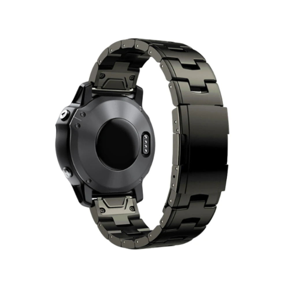 Garmin-Pulseira de relógio de titânio metal Quick Fit, Pulseira para Fenix 7X, 7 Solar, 6 Pro, 5 Plus, Instinct, Correia Epix Gen2, 22mm, 26mm