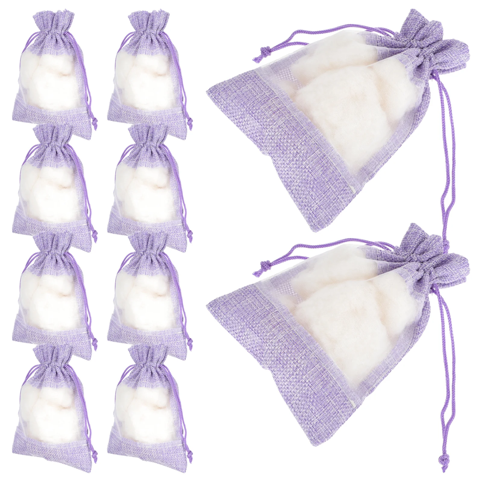 

10 Pcs Lavender Sachet Bag Empty Sachets Pouch Dressing Table Wardrobe Bags Cloth