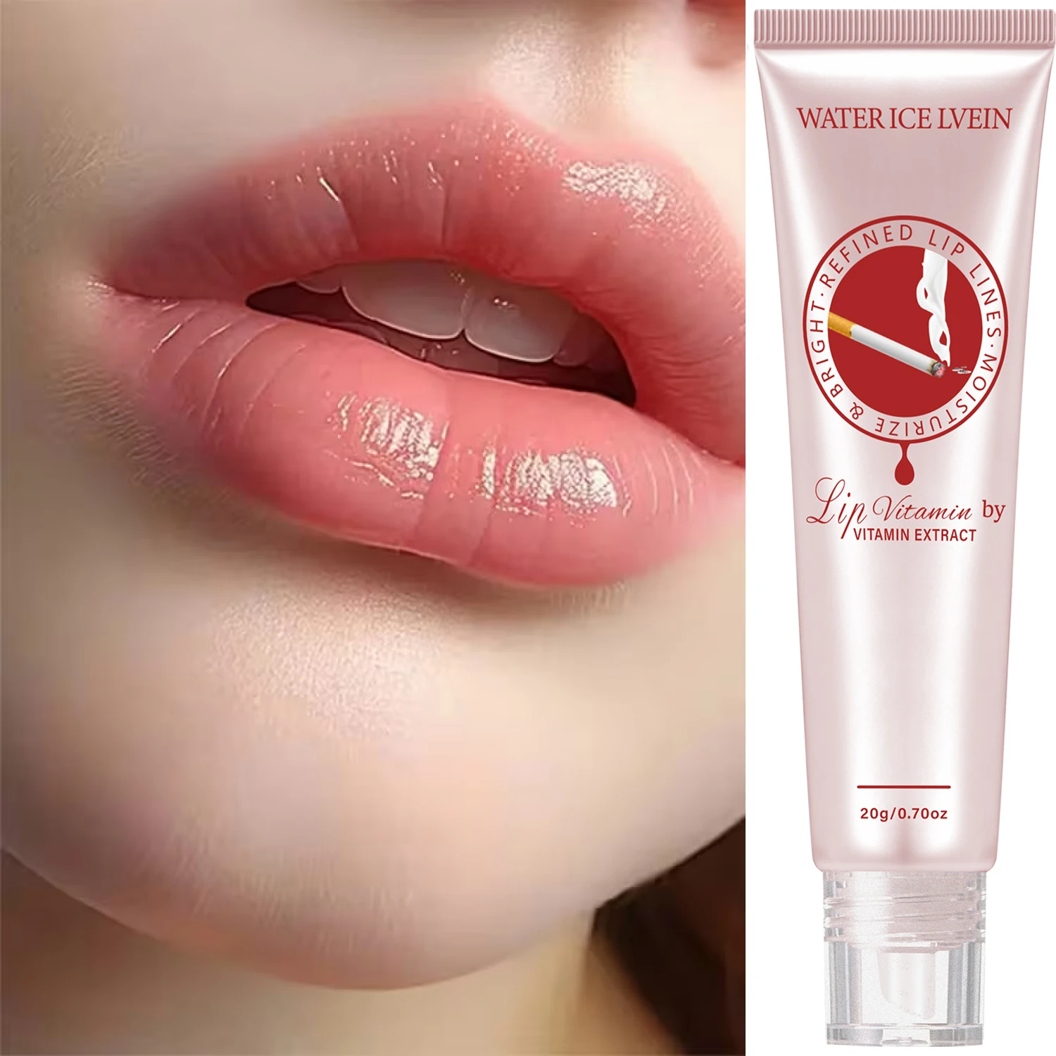 

Lip Extreme Volume Cream: Vitamin Extract, Non-Sticky Texture, Moisturizes & Smoothes Lips to Be Supple