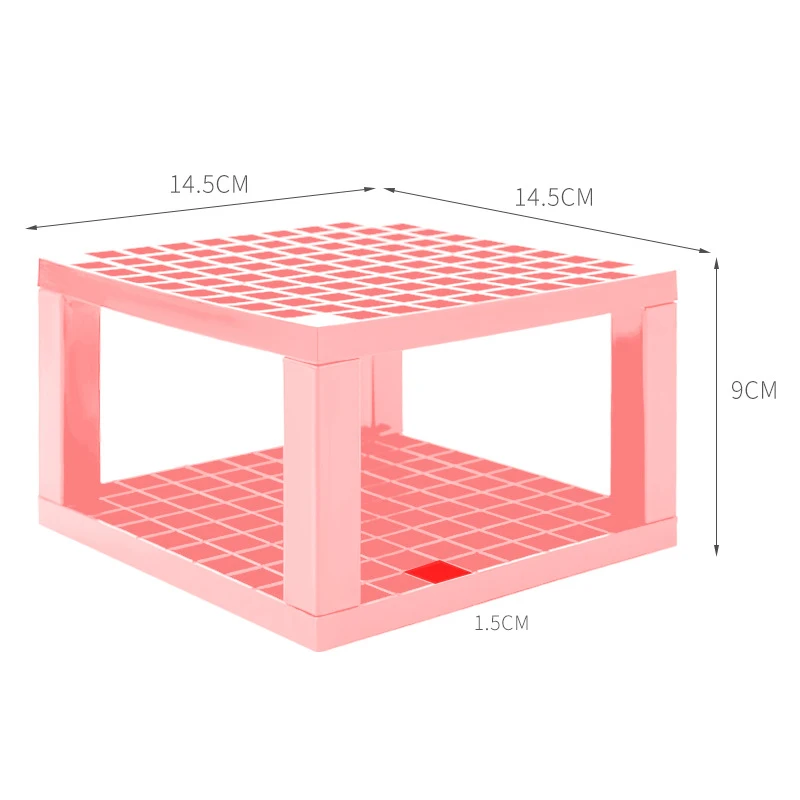 Detachable Plastic Pen Holder 96 Holes Paint Brush Holder Portable Pencil Stand Painting Brush Storage Storage Box Stationery