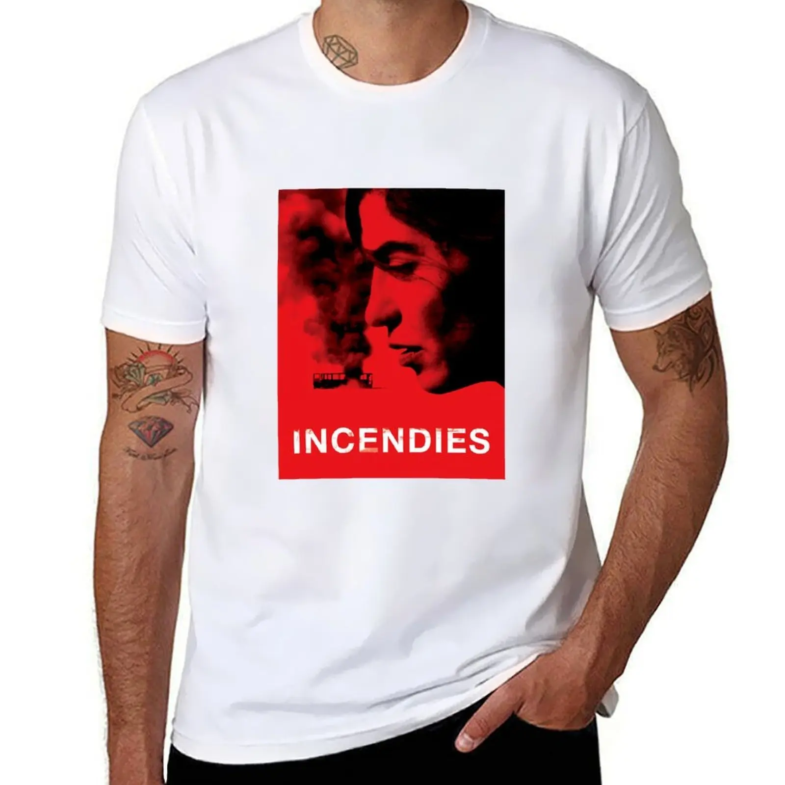 

Футболка Incendies, мужские хлопковые мягкие хлопковые футболки, мужская футболка