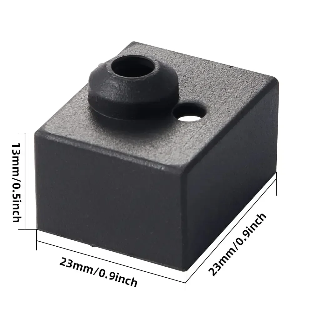 5-30pcs 3D Printer Ender 3 S1 Hotend Silicone Sock Heater Block Silicone Cover for Ender 3 S1/Ender3 S1 Pro/CR10 Smart Pro