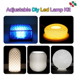 For Bambu Lab Led Lamp Kit white /cold/warm light Without Lamp shell 001 Adjustable Light Kit Led Light Parts Hardware DIY Model