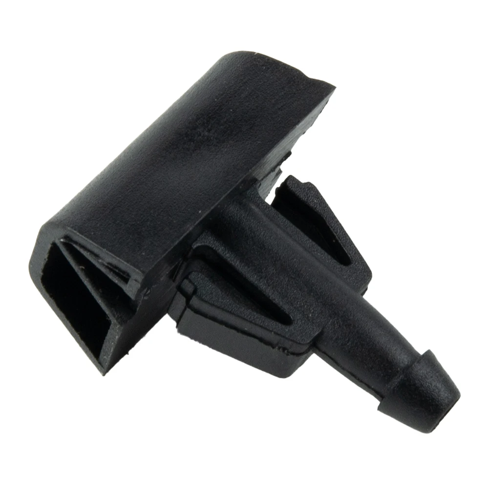 Windshield Washer Nozzles Plastic Metal 1 Hole Brass Auto Accessories Black New For Nissan TIIDA Washer Sprayer