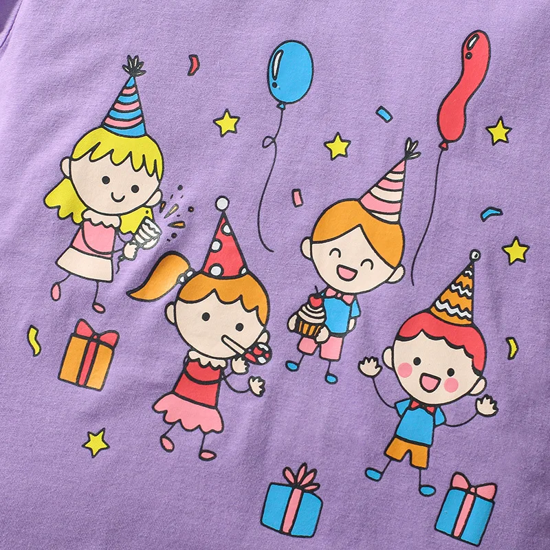 

Girls' Summer Outfit New Baby Girl Short Sleeve Top Pure Cotton Fashion Children's Two-Piece Set