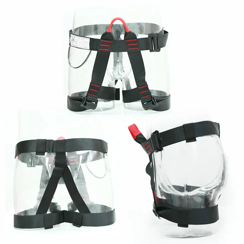 Imagem -04 - Cinto de Segurança de Três Pontos Anti-queda Ajustável Half-body Harness para Atividades ao ar Livre Mountain Work Altitude Escalada