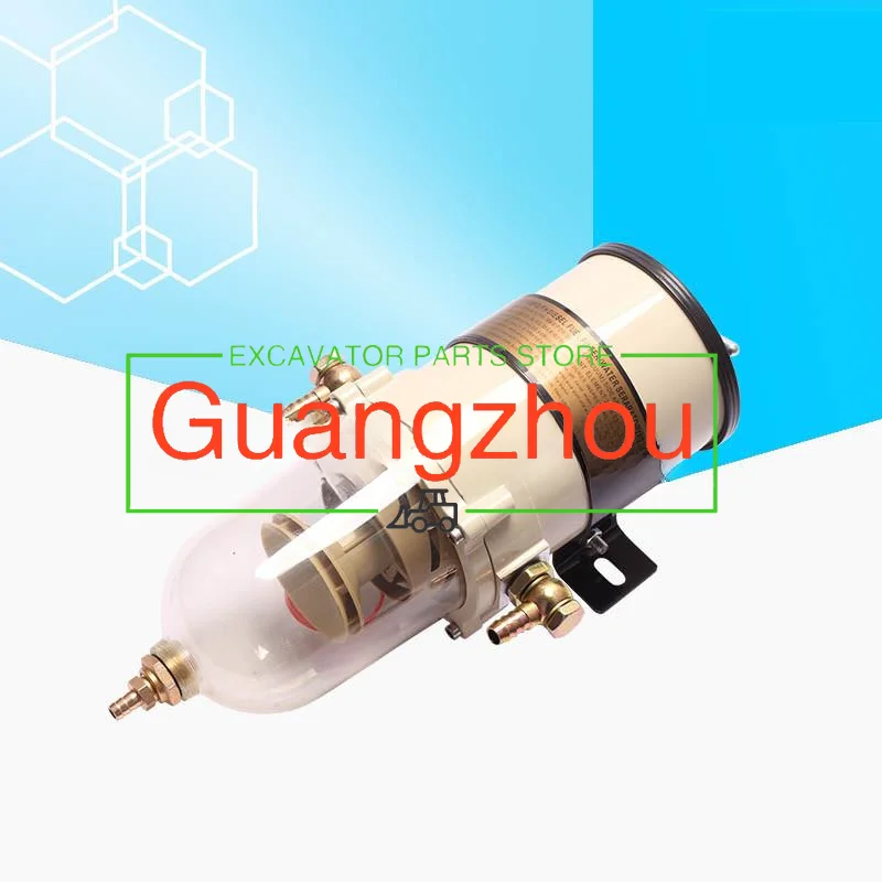 أجزاء حفارة عالية الجودة شاحنة ثقيلة فاصل الزيت عن الماء 500 900 1000FH FG الديزل الخشنة تصفية التحديثية الجمعية