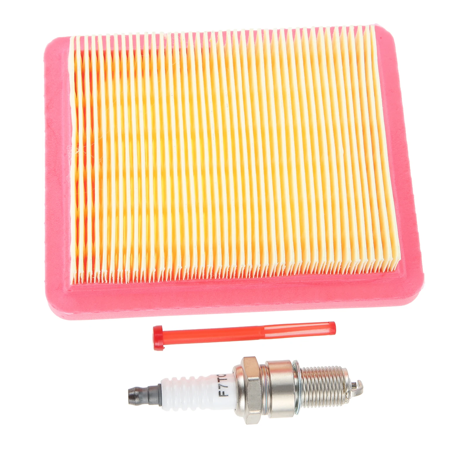 3Sets Gcv160 Air Filter Fuel Filter with Spark Plugs Fit for Honda GCV160 GCV160A0 EB2800I Generator Hus HU800AWDH lcc221rw