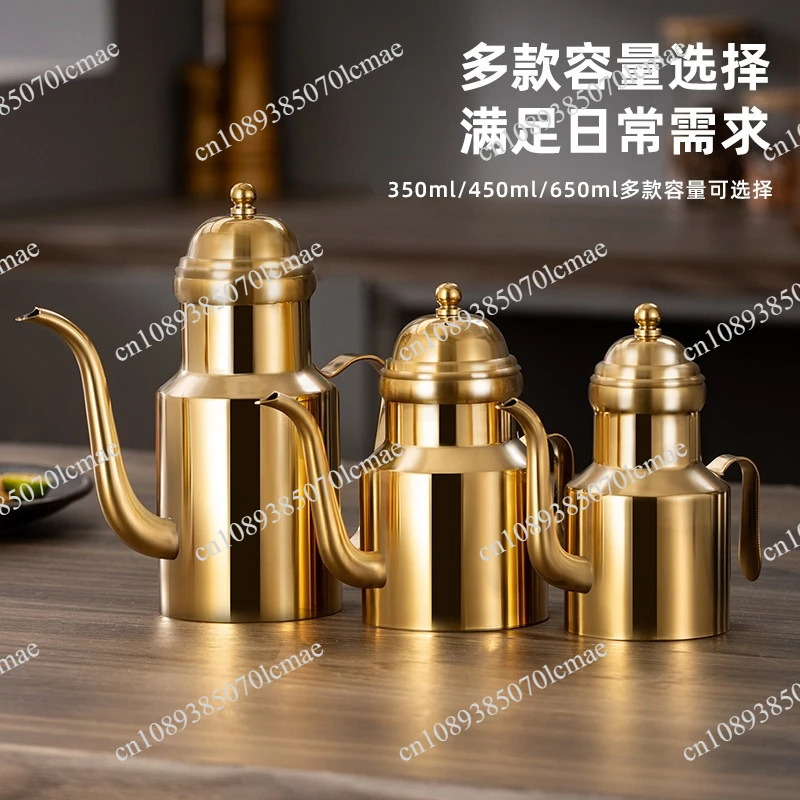 Traditional Italian Handmade Copper Oil Pot - Commercial Pizza Oven Oil Dispenser for Bakeries & Pizzerias