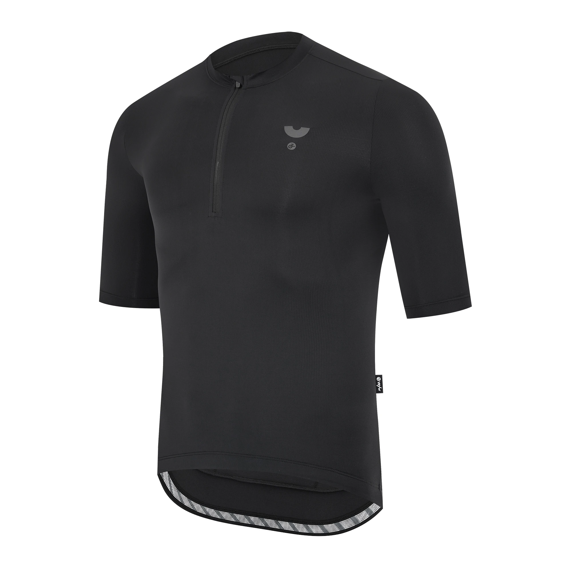 AliExpress YKYWBIKE 2026 Casual Cycling Tee Men Bicycle Jersey Soft Breathable Road Bike MTB Maillot Summer Short Sleeve Half-Zip Shirt