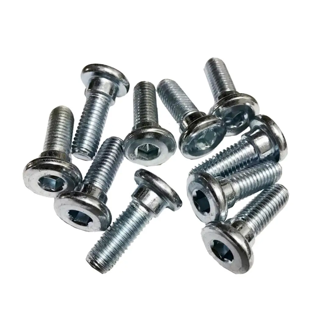 10pcs M8 X 20mm Brake Disc Mounting Screws Bolts for Motorcycle