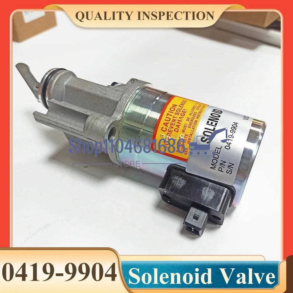 

0419 9904 Электромагнитный клапан отключения топлива 12 В/24 В 04199904 0419-9904 для электромагнитного двигателя 2012 1012