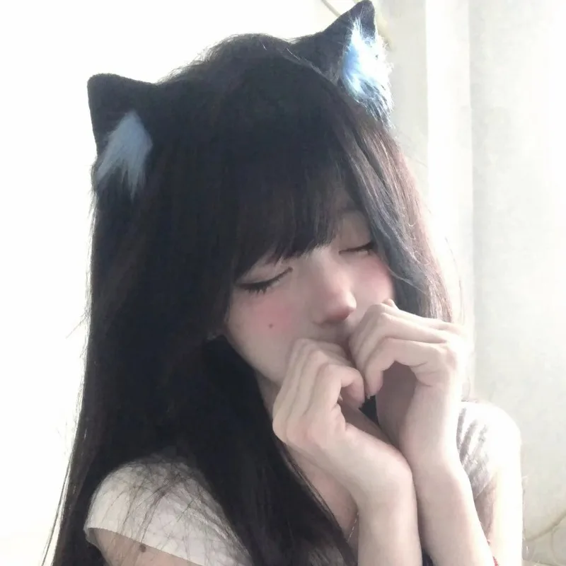 

Plush Cat Ears Headband Women Lolita Faux Fur Cosplay Headband Sweet Furry Ear Anime Cosplay Hair Accessory for Girls Hair Hoop