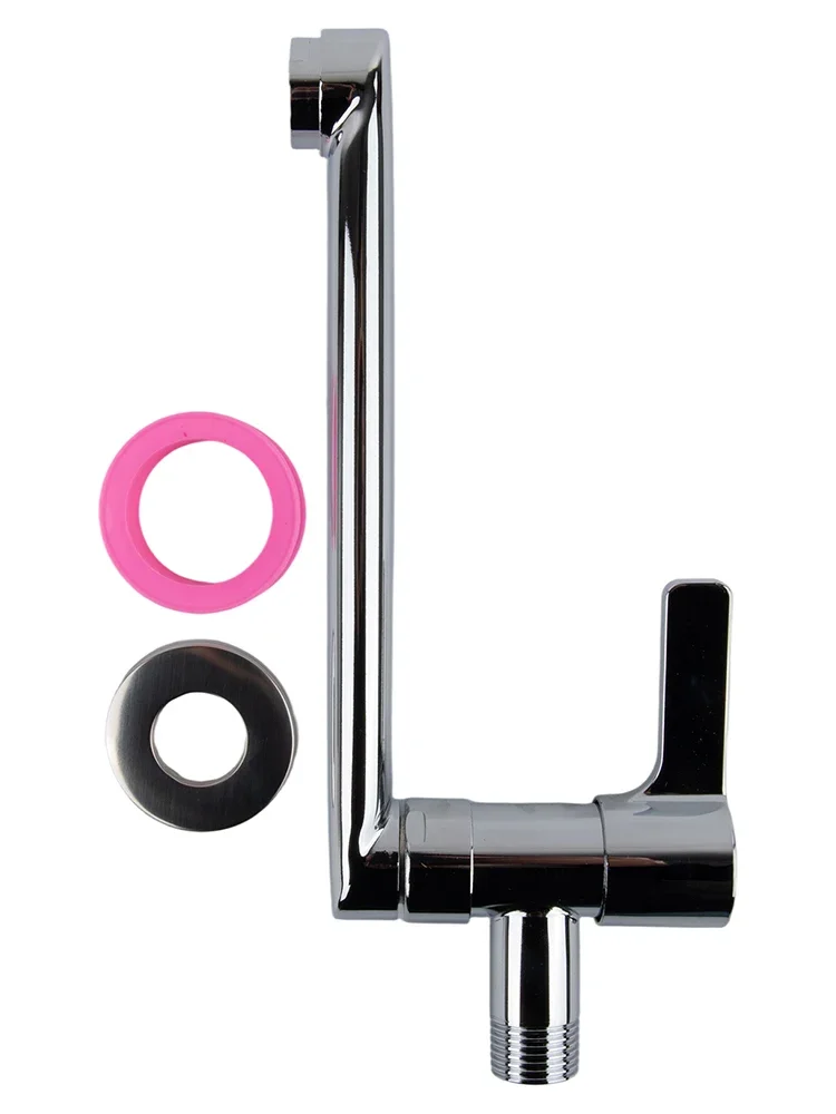 20cm Stainless Steel Faucet Extended Reach Faucet Wall-mounted Faucet Easy Access To Water Extended Reach Design