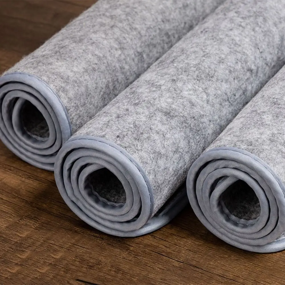 Anti Permeation Calligraphy Felt Pad Table Mat Thicken Painting Drawing Felt Pad Wool Mixed Fiber Writing