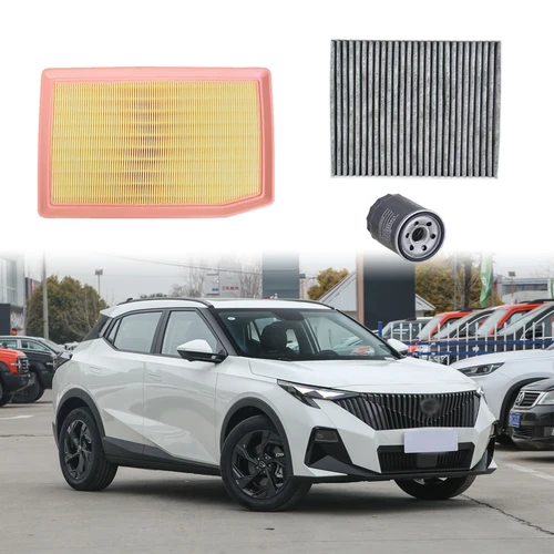 Imagen 2 del producto Juego de filtros 3 uds para GAC TRUMPCHI GS3 EMZOOM 1,5 T 270T 2023 2024 EMPOW EMKOO GS4 Plus piezas Kit de filtro de aceite de aire de motor Accesorios