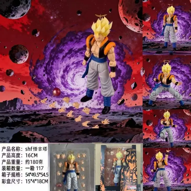 

В наличии Новый Dragon Ball Demoniacal Fit Df Shf Gogeta Hero Waltz Фигурка Игрушечная модель Детский подарок на день рождения Подарок фанату