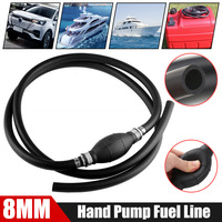 Universal 8mm Rubber Fuel Pump Fuel Line Assembly Gas Hose Outboard Motor Auto Car Boat Engine Petrol Tank Connectors Kit