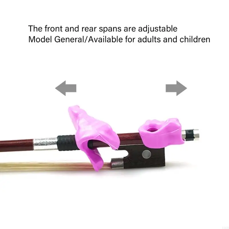 

Violin Bows Postures Corrector Finger Training Violin Bows Correction Postures Grip Violin Bows Corrector Fiddlers Part D5QD