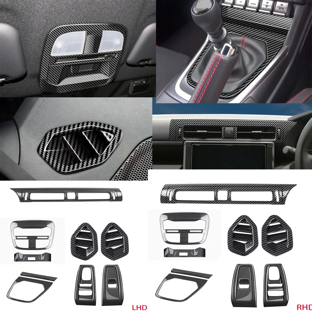 FOR SUBARU BRZ/ZD8 TOYOTA GR86/ZN8 2021-2023 interior car accessories window lift swtich gear shift panle center air vent cover