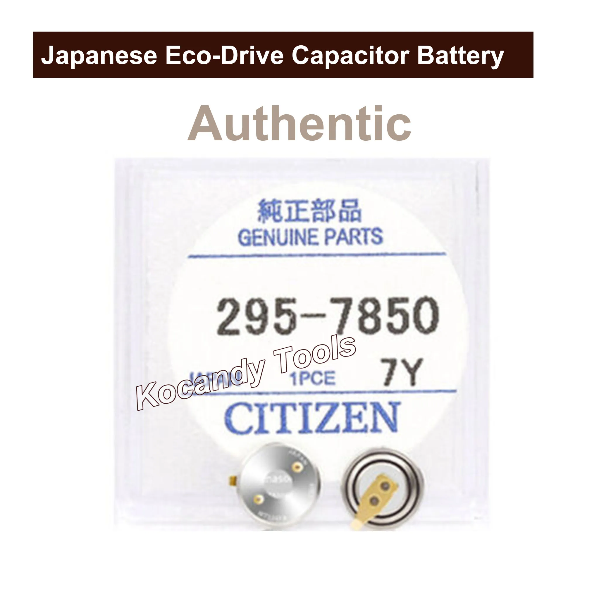 Panasonc-Batería de condensador 295,7850 para reloj, acumulador de batería de reloj para Citzen eco-drive G820M, pieza n. ° 295-7850, MT616