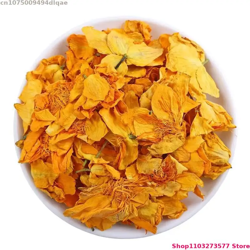 High Quality Natural Bulk Gold Lotus Flowers Used For Wedding Decoration Handicrafts Candle Making Sachet Filling Crystal Soap