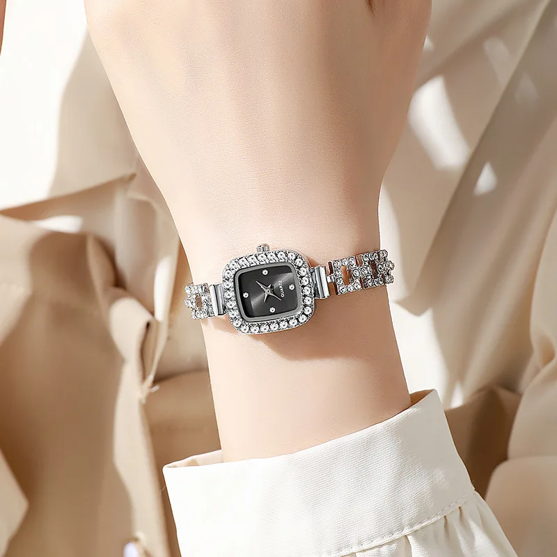 

Элегантные кварцевые наручные часы Роскошный браслет Женские часы Часы Relogios Feminino Relojes Para Mujer