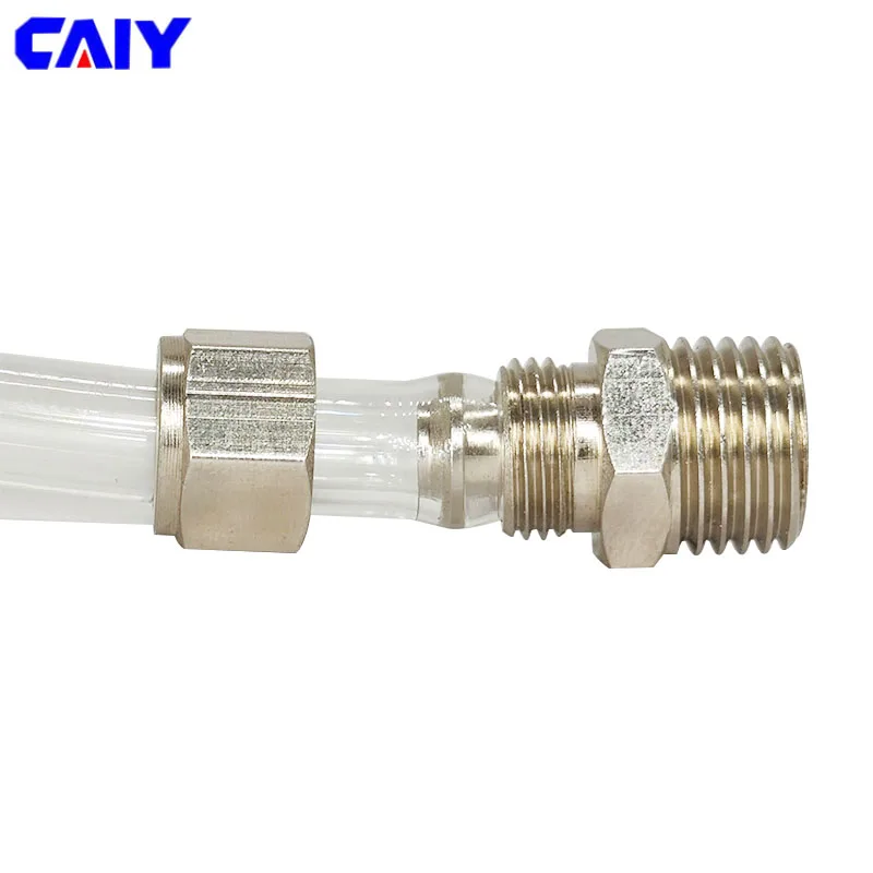 Pneumatic Hose Connector OD PC 4 6 8 10 12 16mm To M5 1/8\