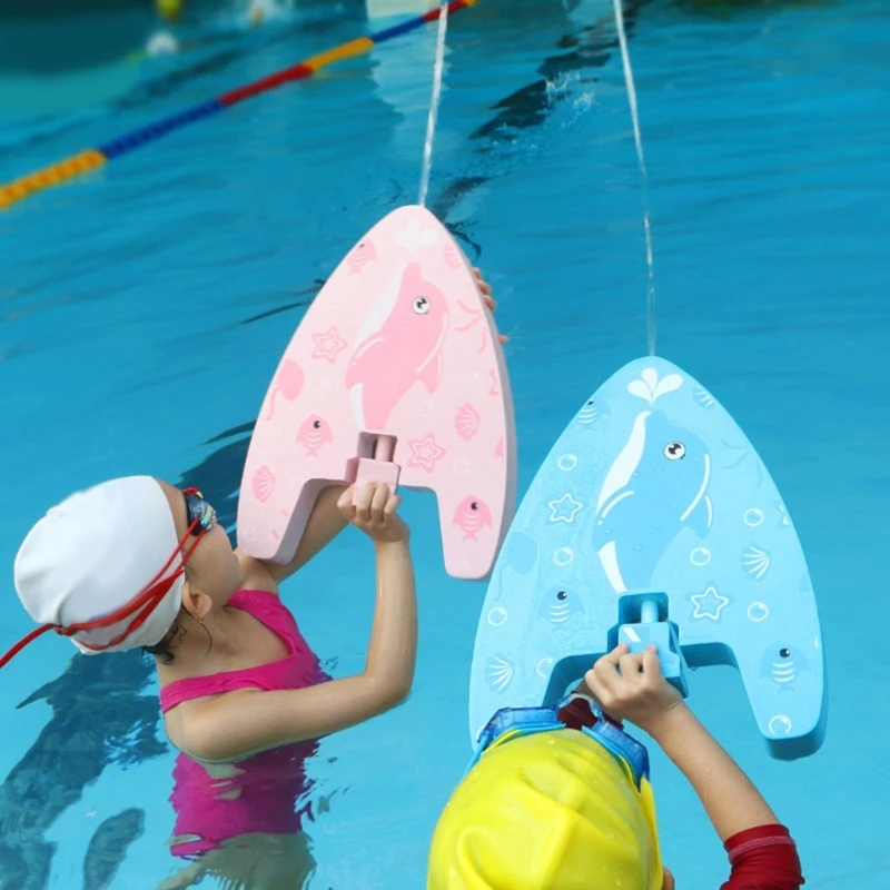 Tabla natación 2 en 1, tabla flotabilidad EVA y chorros agua