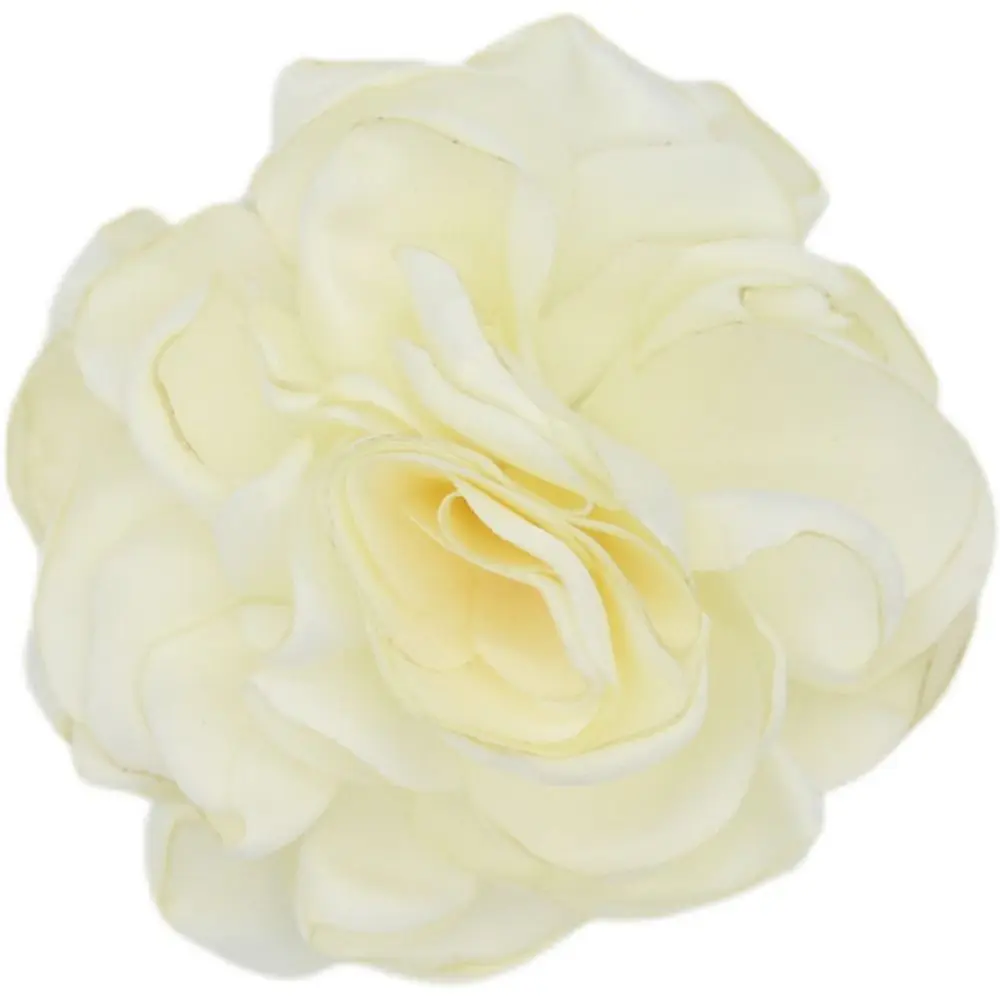Fashion Fabric Big Rose Flower Brooch Vintage Lapel Pins Badge Dress Suit Corsage Cloth Art Handmade Wedding Party Jewelry