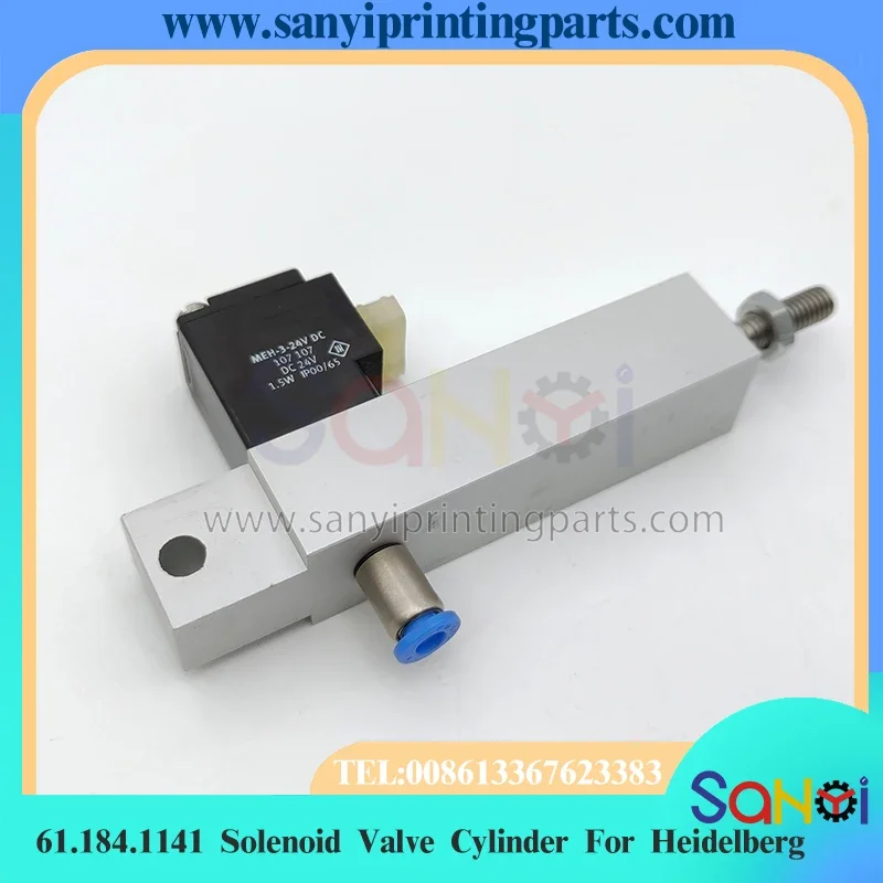 

1 Piece 61.184.1141 Solenoid Valve Cylinder For Heidelberg XL105 CX102 CD102 SM102 Printing Machine Parts