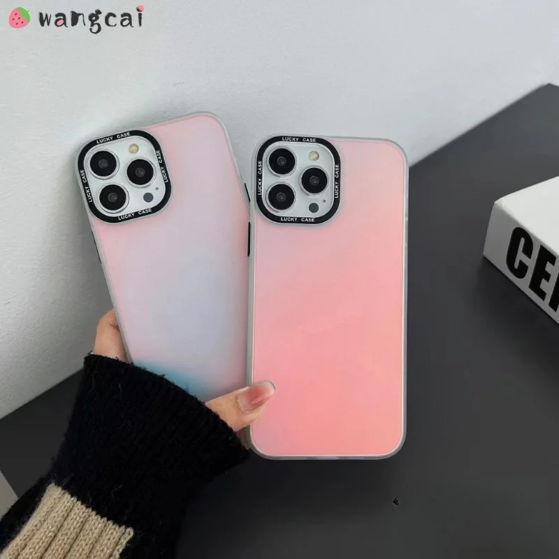 For Huawei P60 P50 P40 P30 Pro P60 ART P50E Phone Case Gradient Laser Back Cover Casing