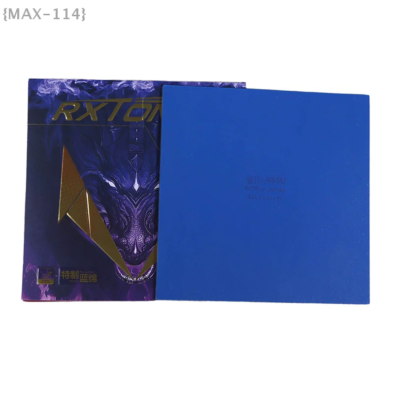 

【No】High-Spin Table Tennis Rubber, Sticky Pimpled Surface with High Density Sponge for Enhanced Control