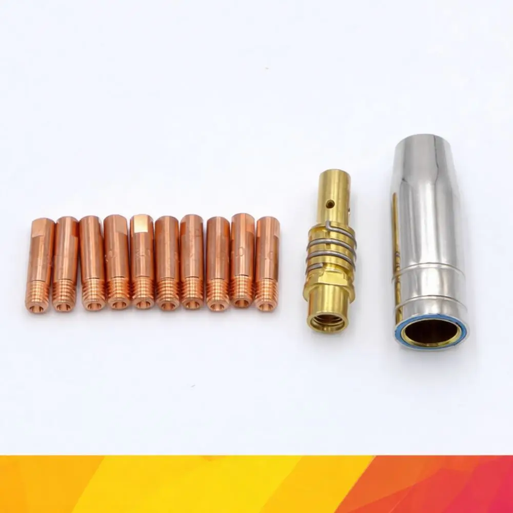 Industry Standard 15AK Welding Torch Set For Zheng Tong Da Contact Tips Diffuser Nozzle Gas Shielded Welding Equipment