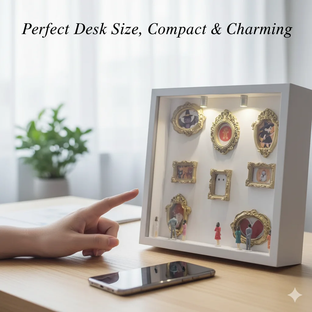 DIY Shadow Box Frame Photo Display Kit Creative 3D Memory Album For Anniversary Birthday Romantic Couple Gift Personalized Decor