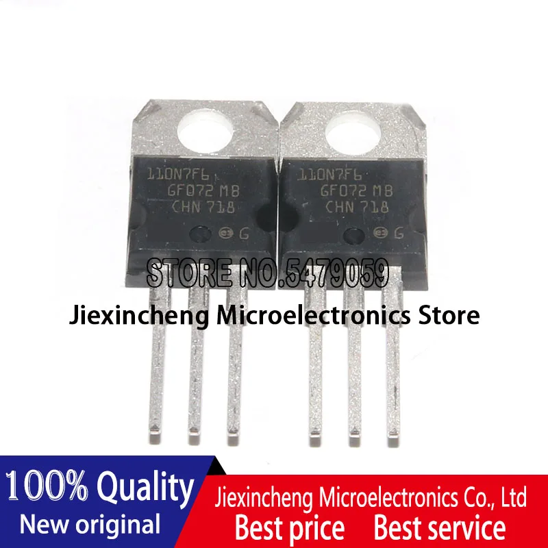 ใหม่5PCS 110N7F6 STP110N7F6 110A 68V MOSFET TO220ทรานซิสเตอร์